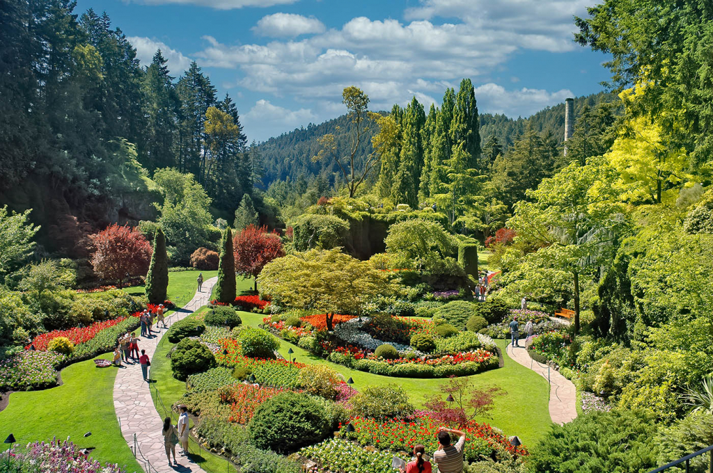 Exploring Butchart Gardens