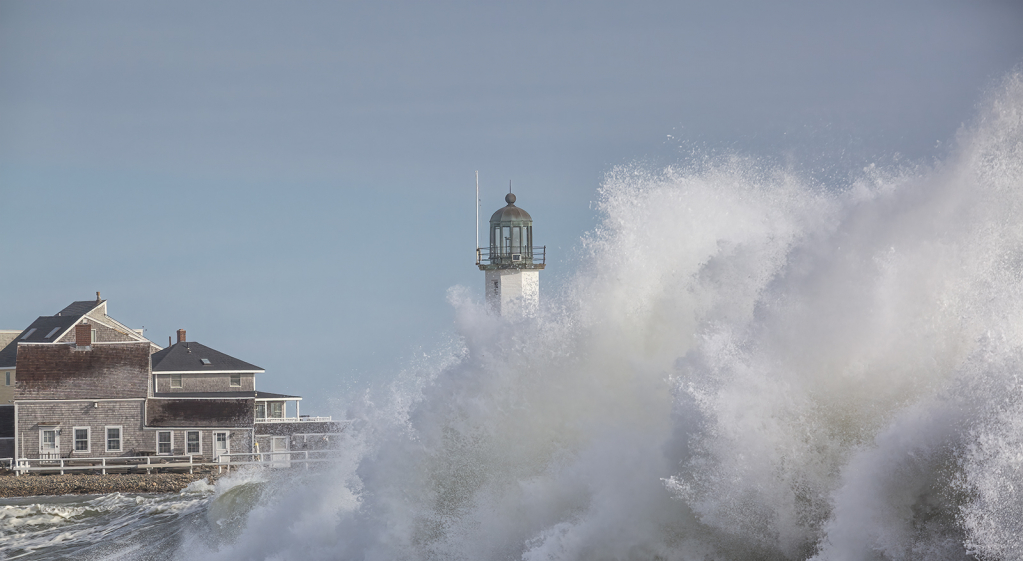 Scituate Lighthouse after the Storm