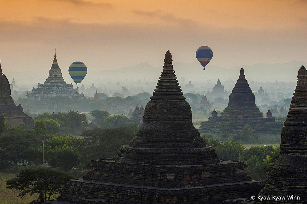 Morning View of Bagan - ID: 15808684 © Kyaw Kyaw Winn