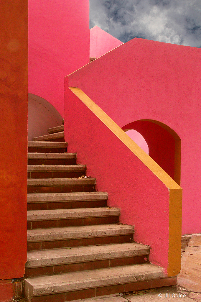 Pink Stairway