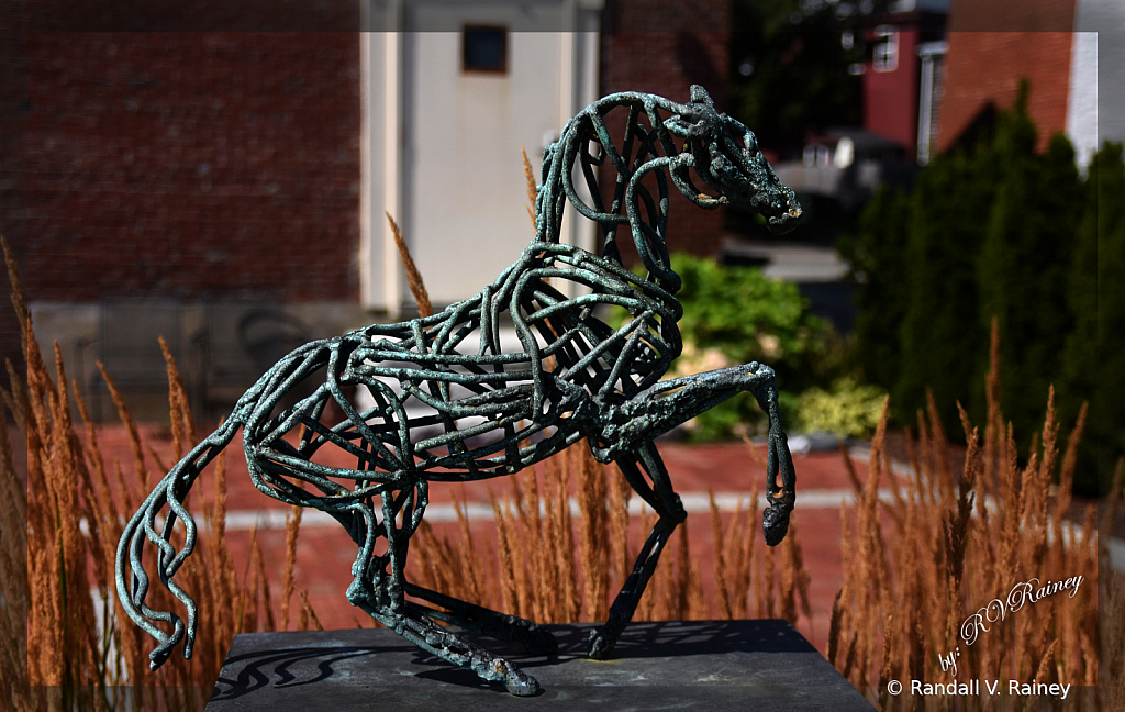 Horse Wire Statue
