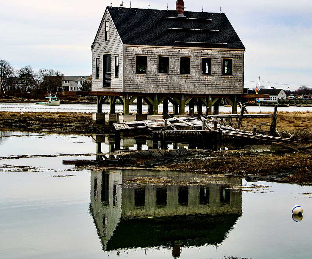 Reflections at Cape Porpoise. 