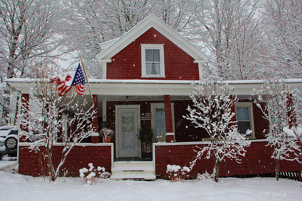 Winter on Murray Street