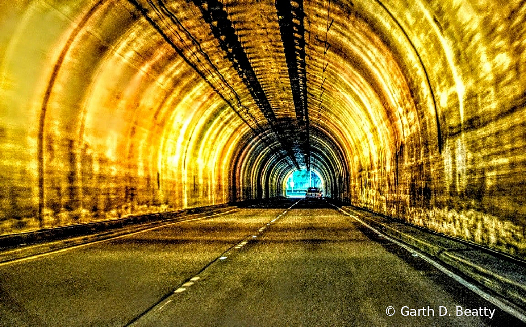 Oahu Mountain Tunnel 