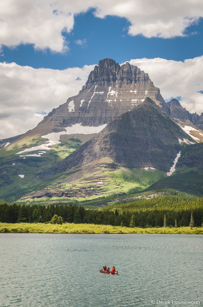 Mount Wilbur & Swiftcurrent Lake