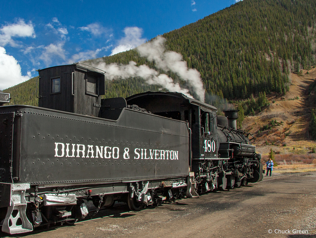 Holding up the Train!