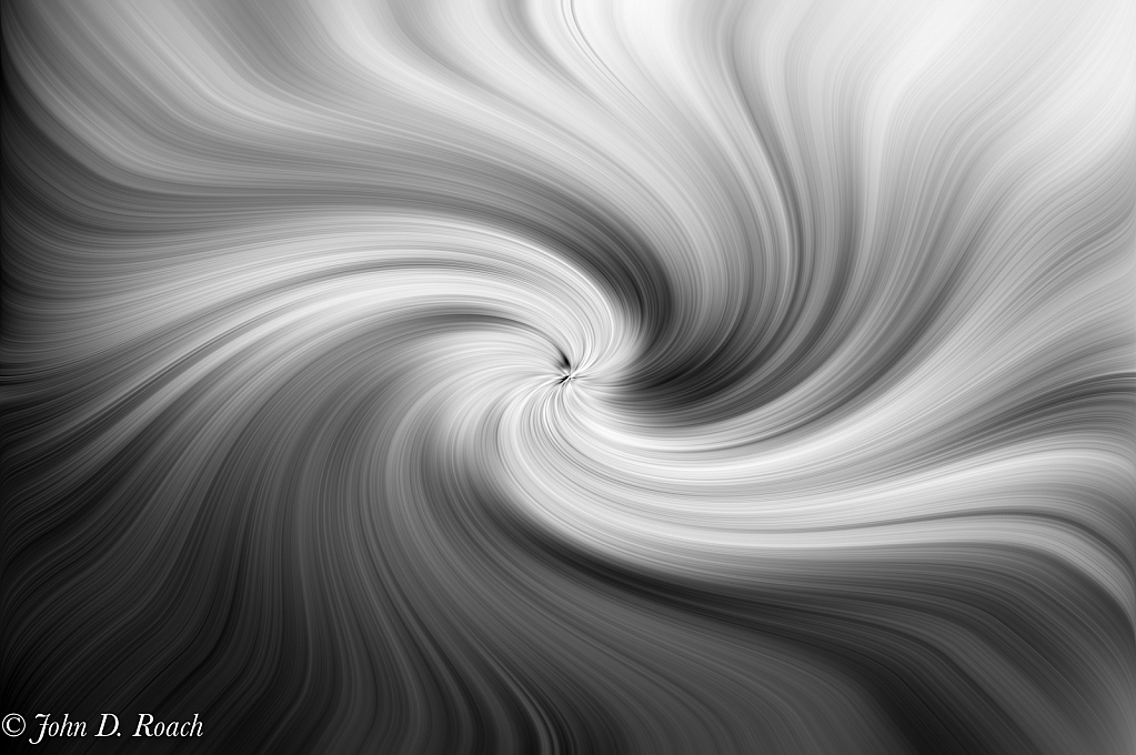 Monochrome Infrared Swirl - ID: 15815659 © John D. Roach