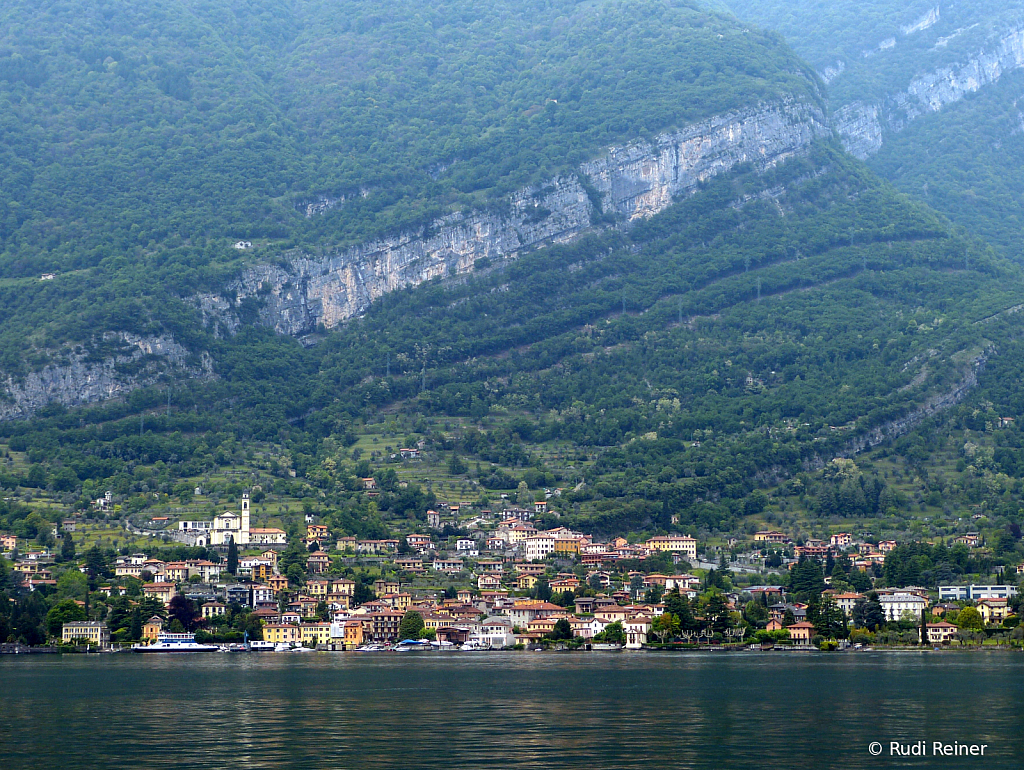 View across the lake, Lake Como IT