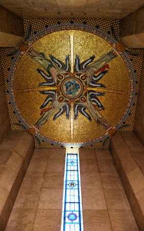 Chapel Mosaic Ceiling