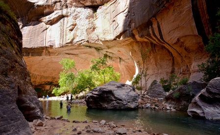 Hiking the River