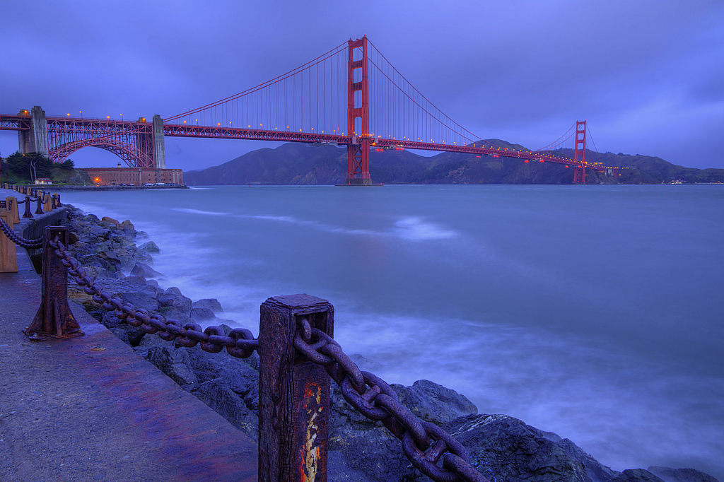 Misty Morning Bridge