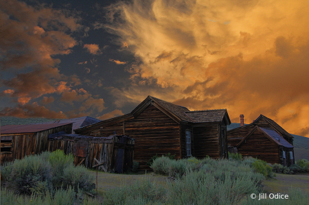 Ghost Town Sunset