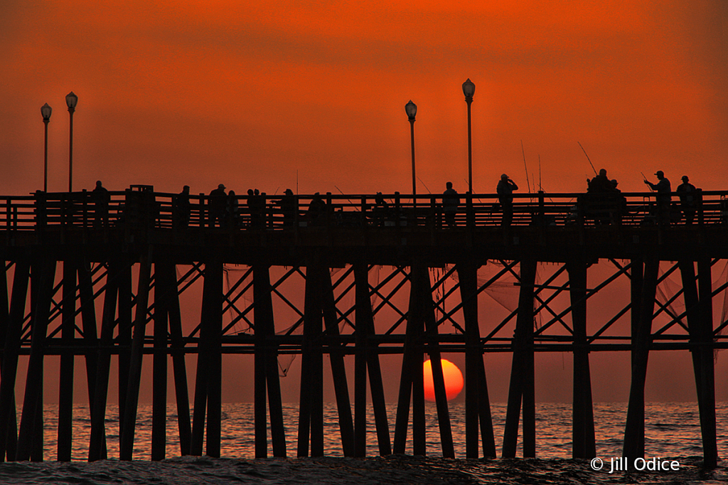 Oceanside. Sunset