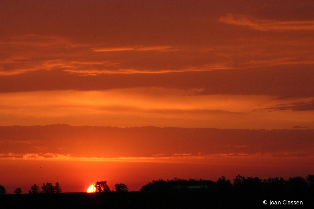 Sunrise Over the Plains