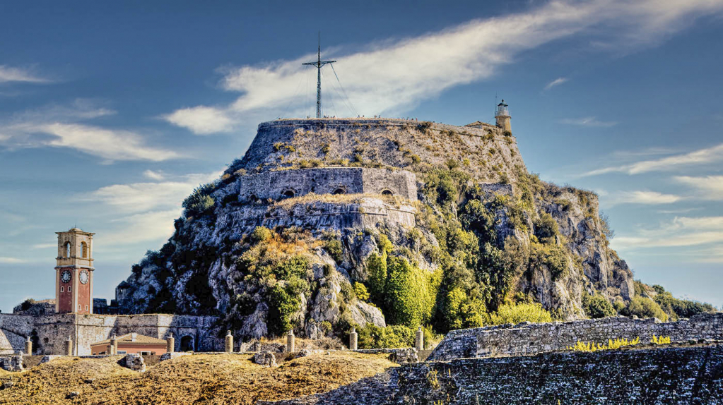 Old Fortress In Corfu