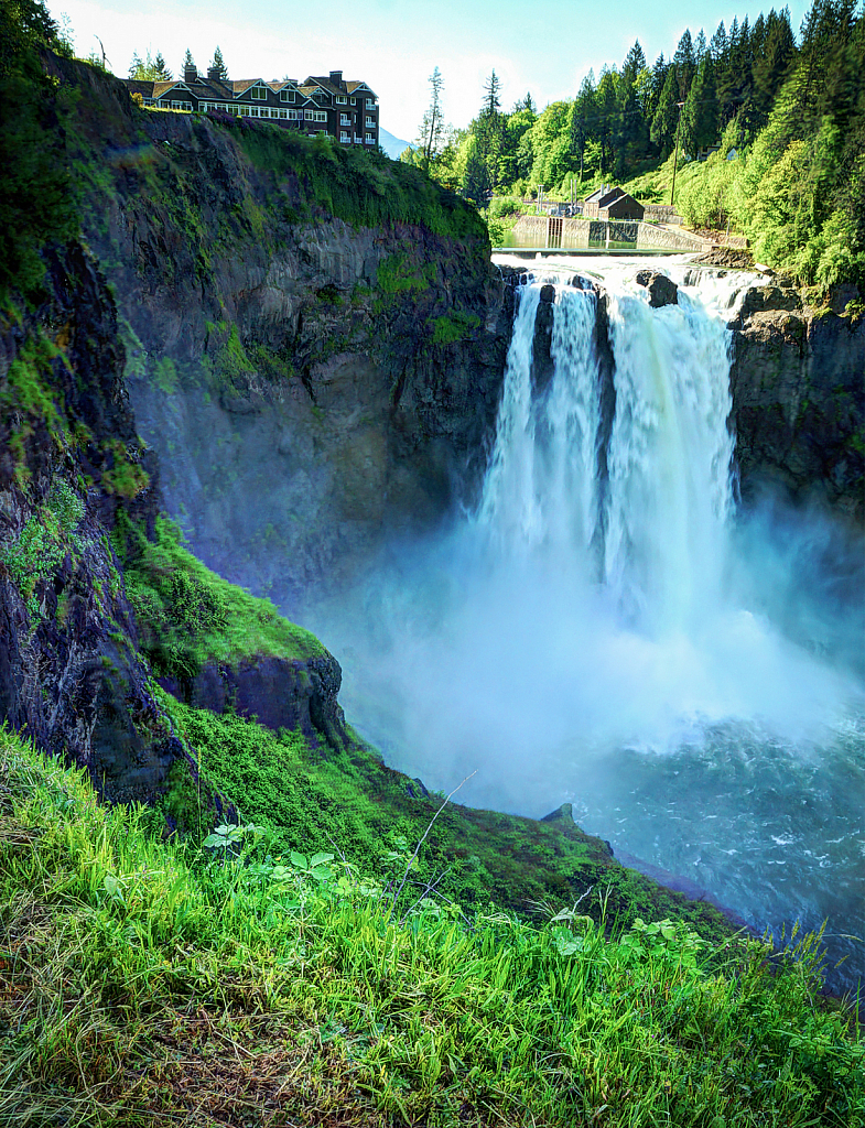 Snoqualmie Falls in Morning Light