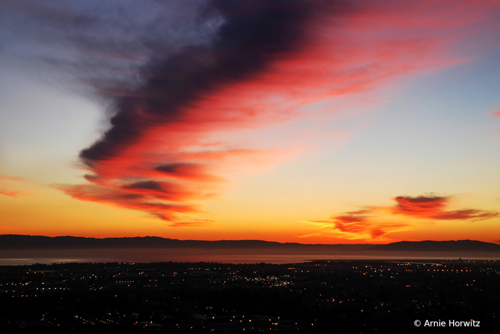 Sunset Over the Bay