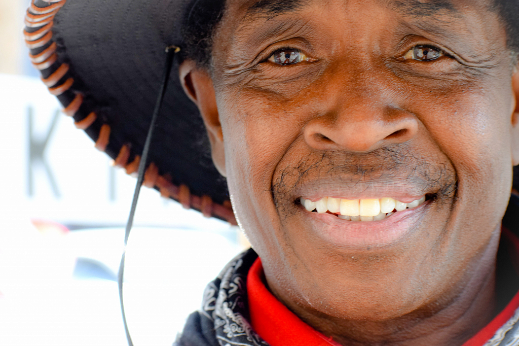 man with a hat
