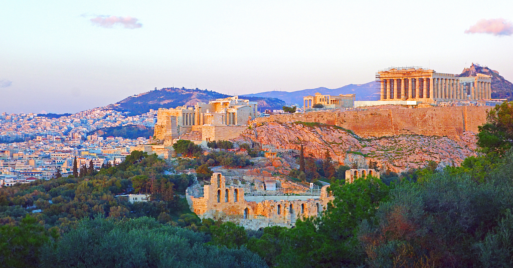 The Acropolis.