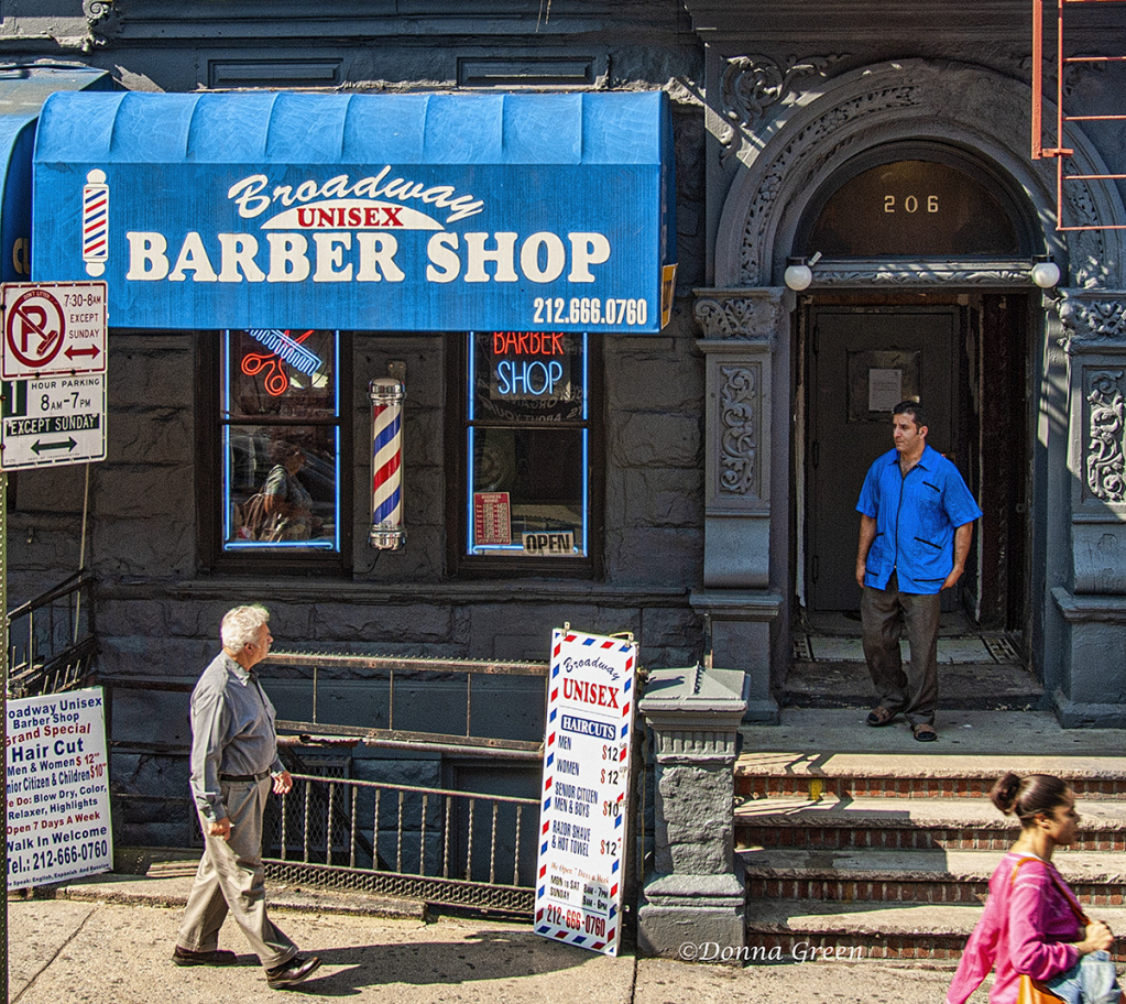 Manhattan Barber Shop - ID: 15819954 © Robert/Donna Green