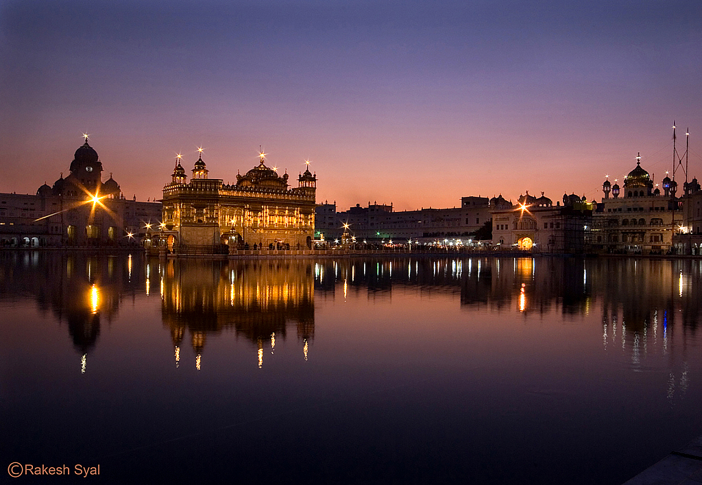 TEMPLE BY TWILIGHT
