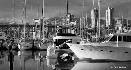 City marina, Vancouver BC