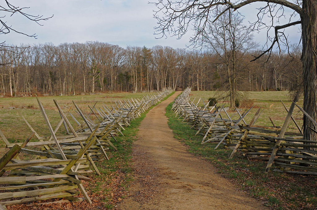 Gettysburg Road Symmetry II  - ID: 15820927 © William S. Briggs