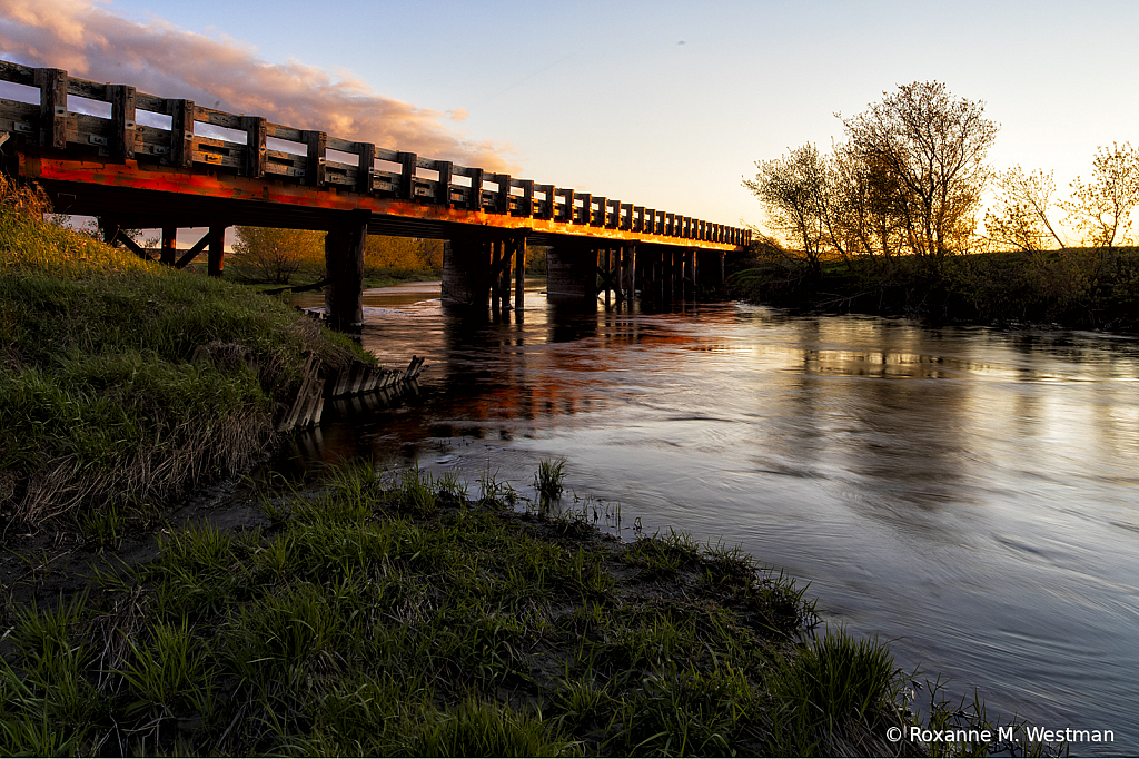 Bridge over the Maple River - ID: 15821033 © Roxanne M. Westman