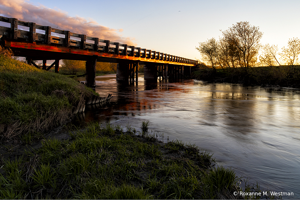 Bridge over the Maple River