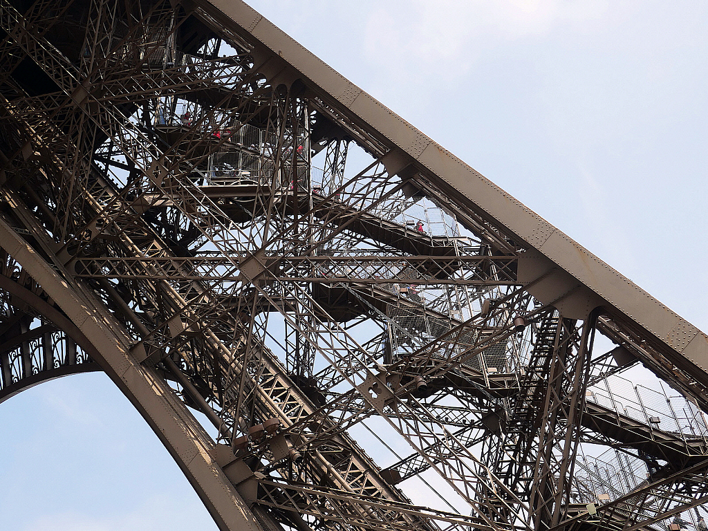 Climbing the Eiffel Tower