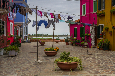 Laundry Day in Burano