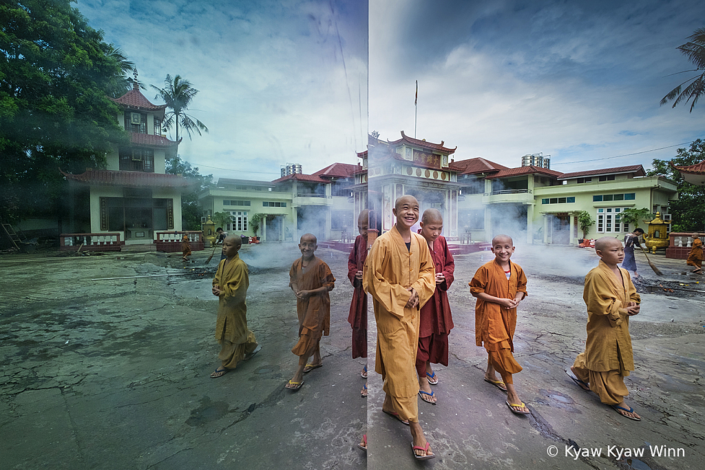 Smiling Faces - ID: 15823525 © Kyaw Kyaw Winn