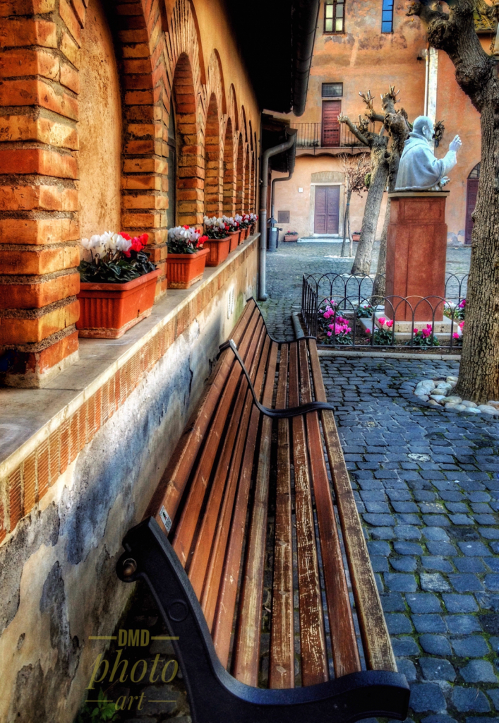~ ~ BENCH BY THE CHURCH COURTYARD ~ ~ 