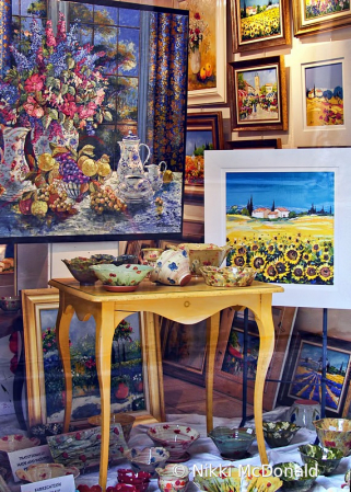 Vitrine en Provence