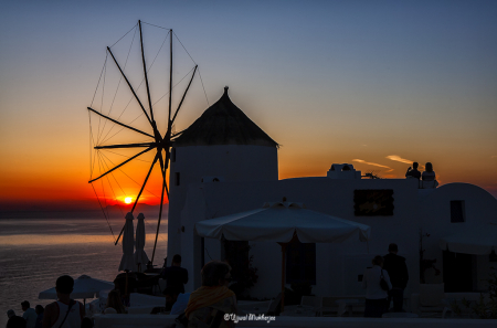 Sunset at Santorini