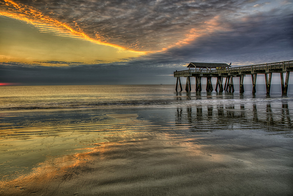 Tybee Pier Sunrise