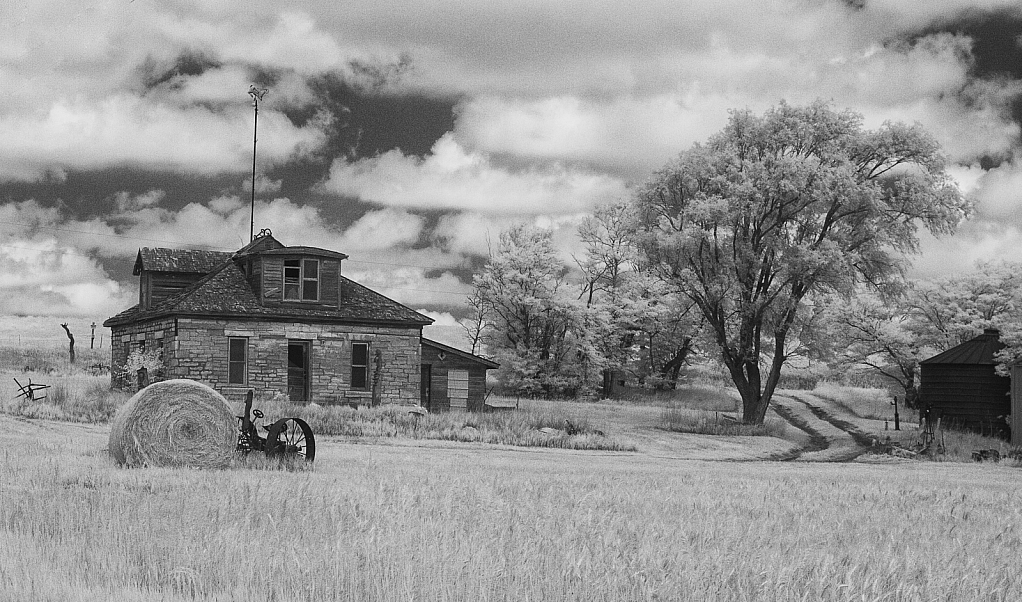rural abandoned homestead