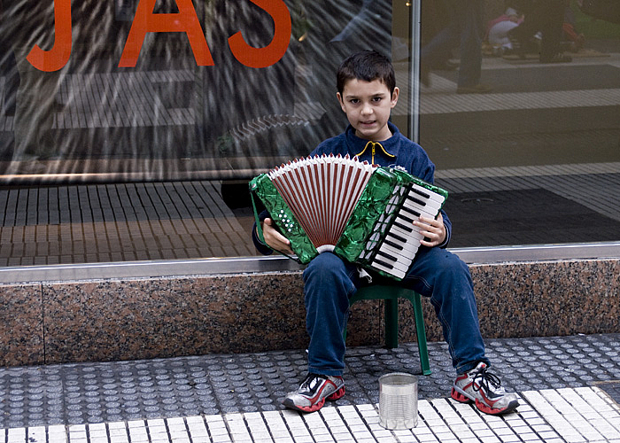 Young Street Musician