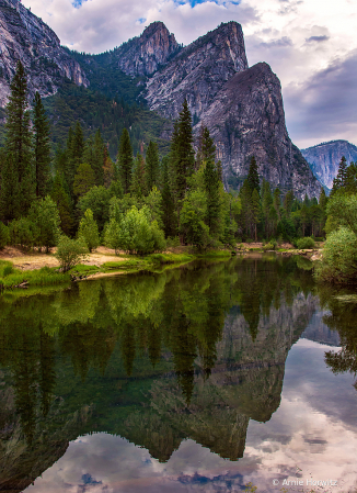 Three Brothers Reflection - Yosemite