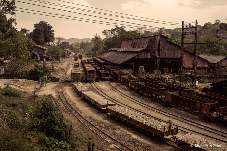Old mining town