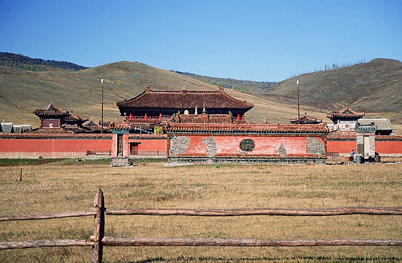 Temple in the Gobi Desert
