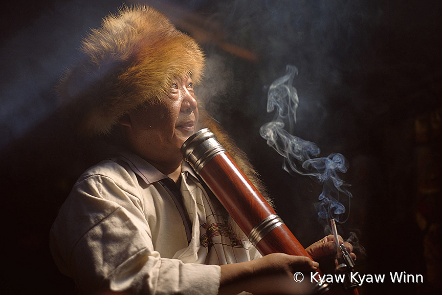 Smoking  - ID: 15829931 © Kyaw Kyaw Winn