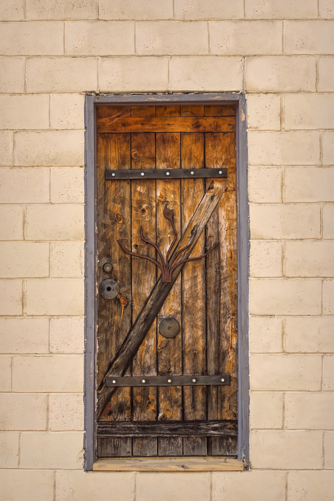 Granite Quarry Wooden Door