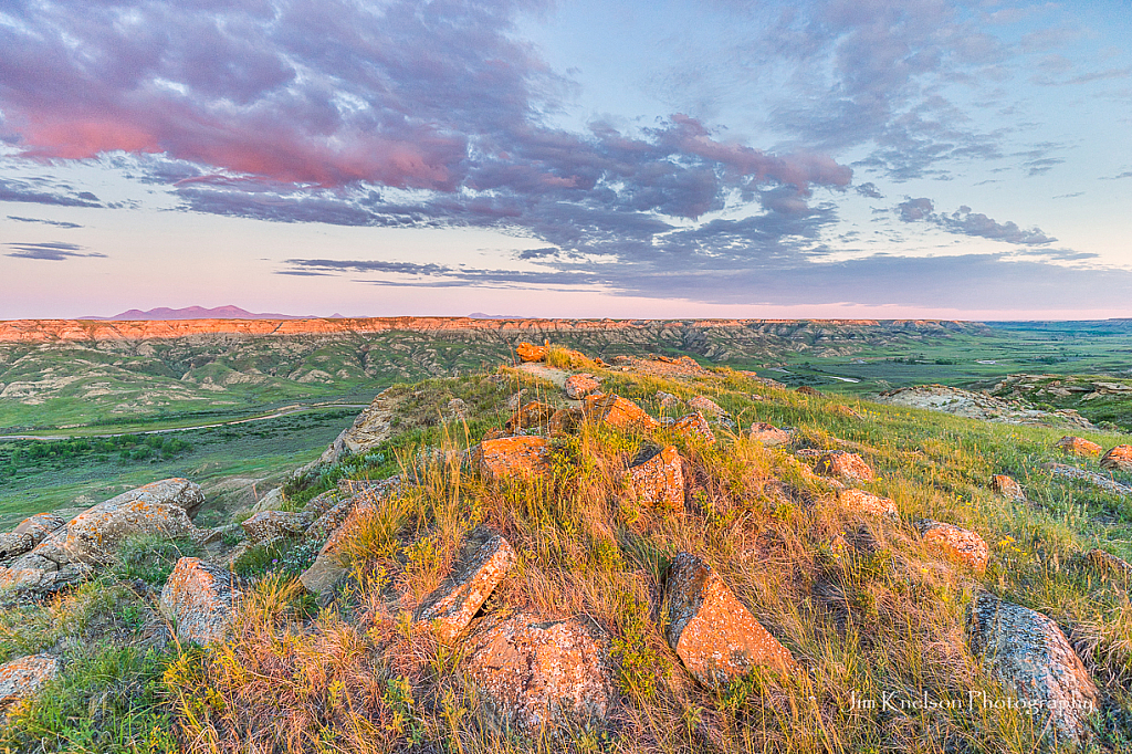 Milk River Solstice Sunrise - ID: 15830170 © Jim D. Knelson