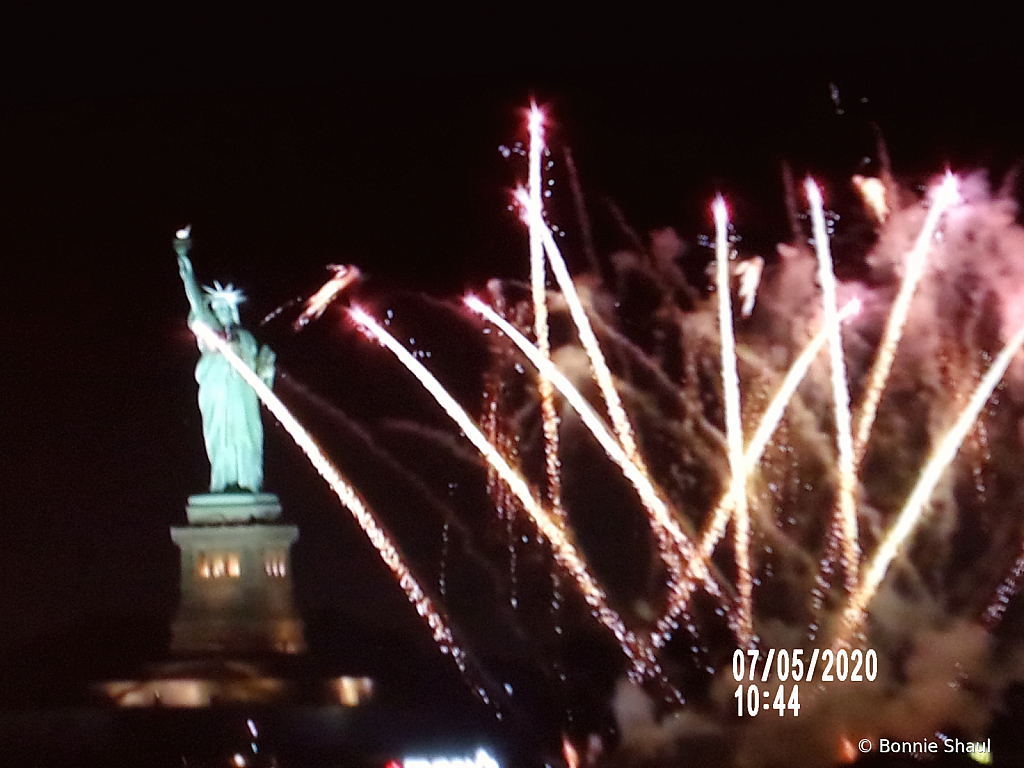 Fireworks on TV ( Staying Home)