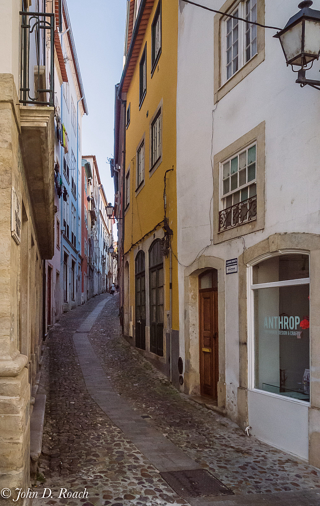 A Street in Coimbra, Portugal