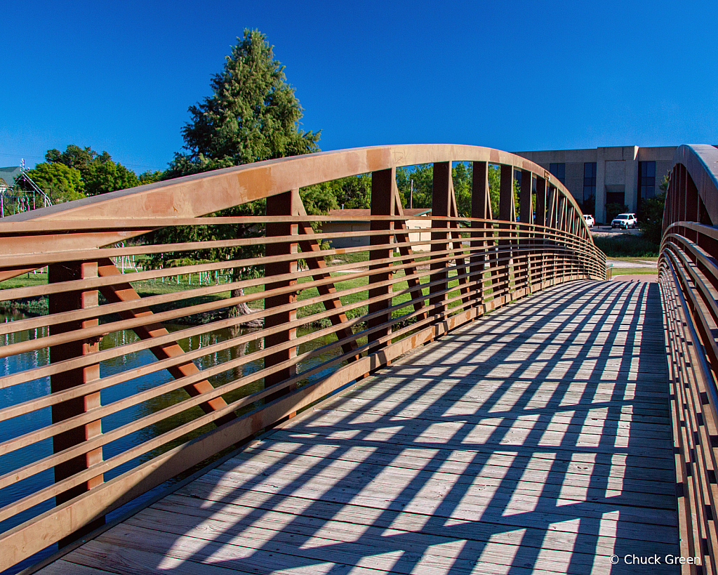 Footbridge Shadows