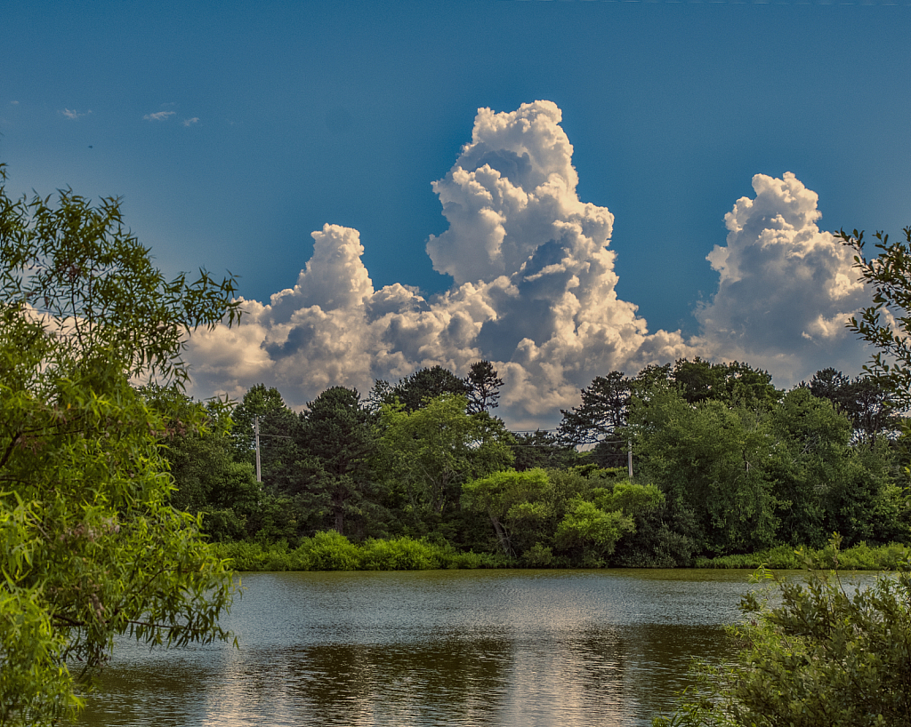 Clouds Over The Lake