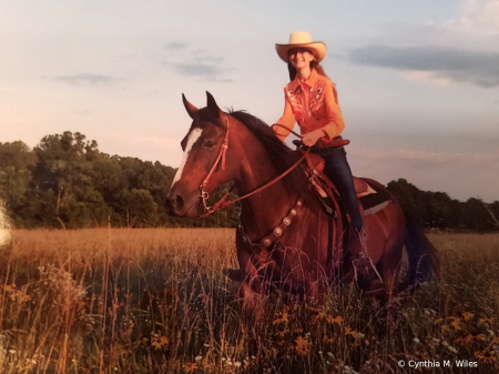 My Niece & Her Horse