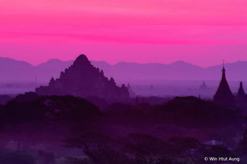 Twilight at Bagan